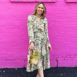 Buffalo David Bitton floral wrap dress